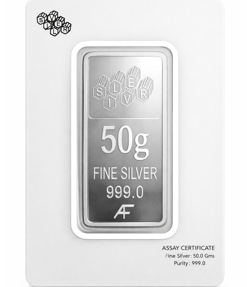 Al Fardan UAE 50g Silver Bar 999.0 Fine Silver - WITH INVOICE - Image 3